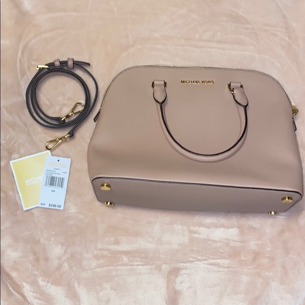 Michael Kors Cindy Dome Satchel